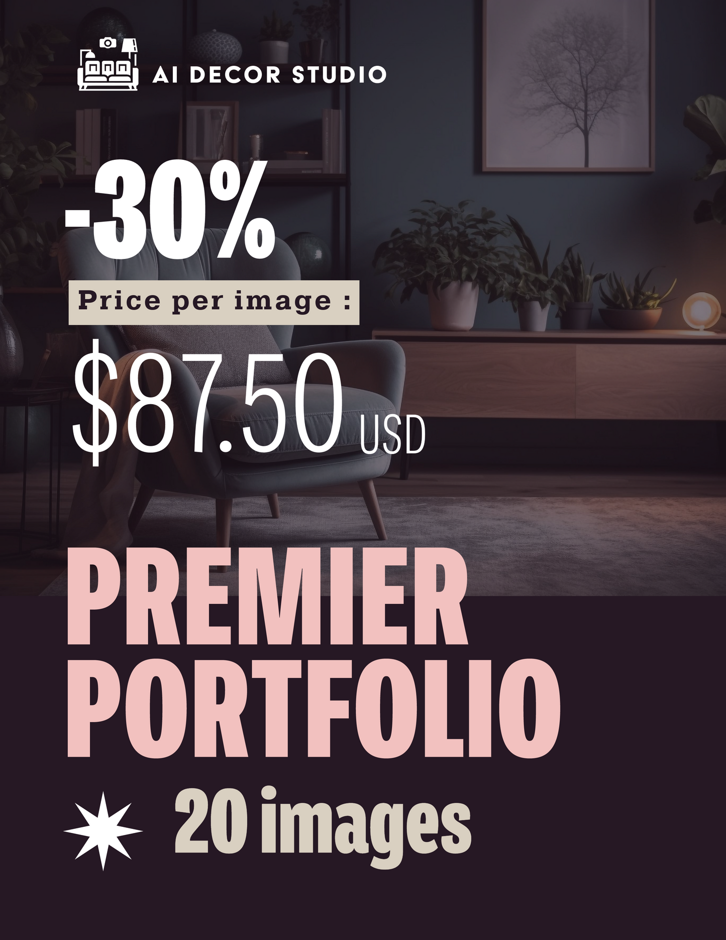 D) Premier Portfolio 20 Images Package